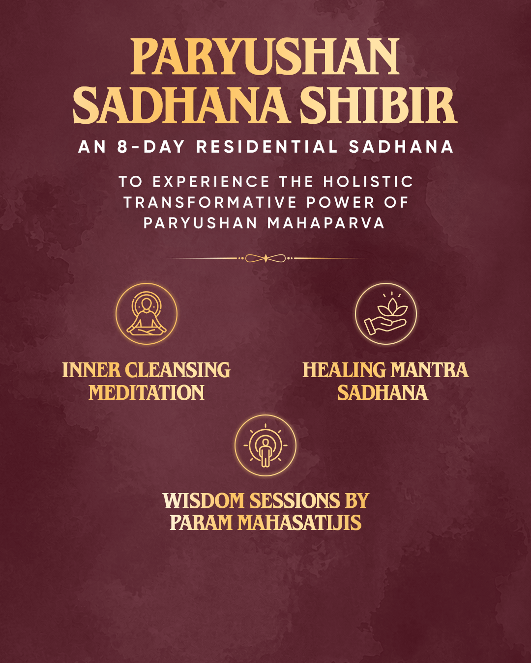Paryushan Sadhana Shibir